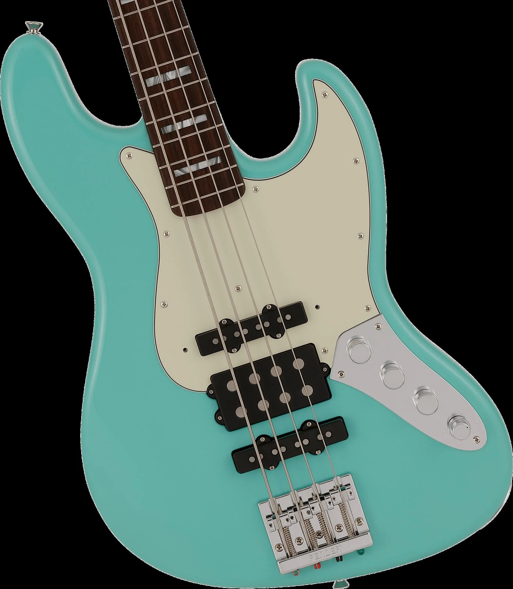 Fender Jino Jazz Bass w/Rosewood Fretboard - Sea Foam Green - Image 7