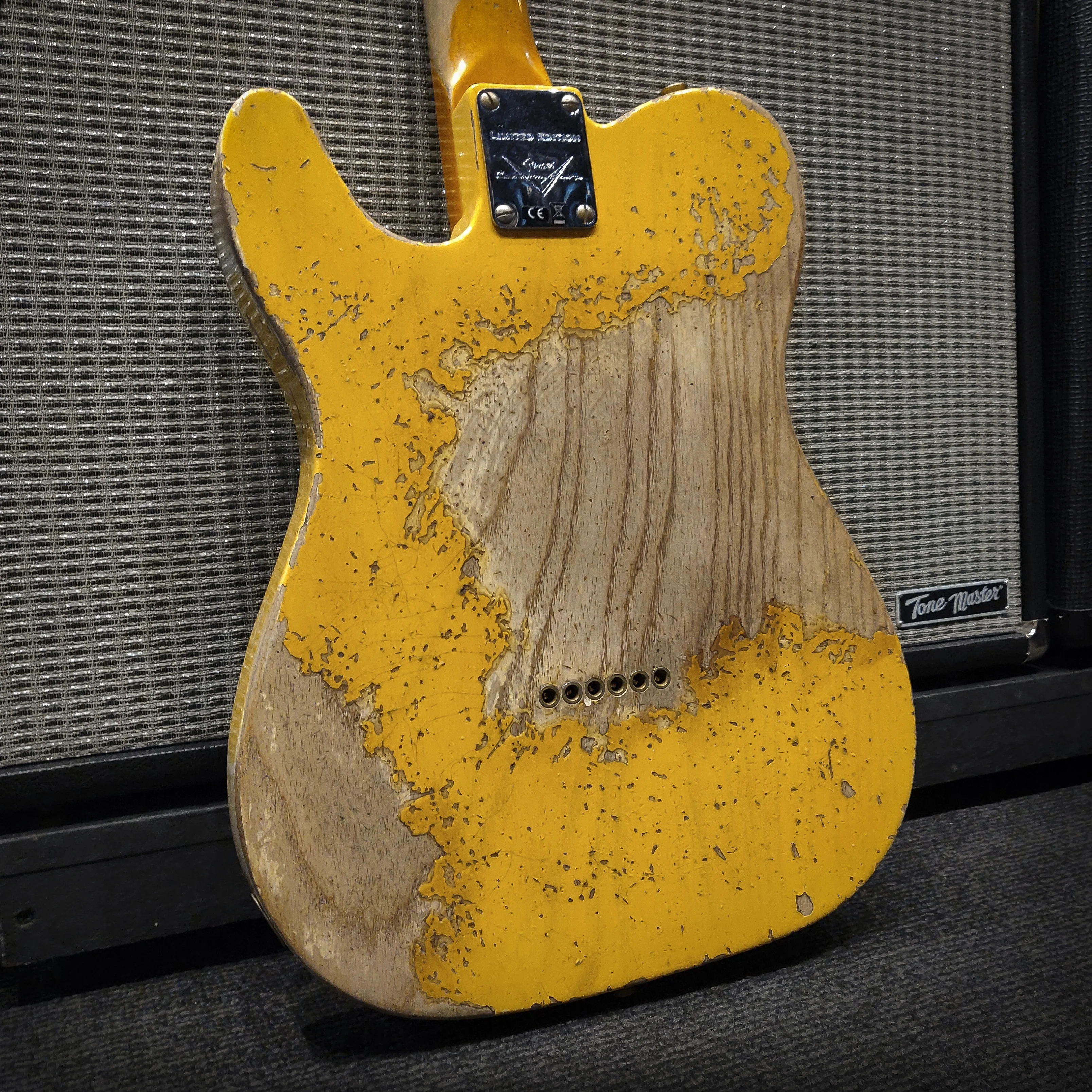 Fender Limited Edition Custom 1950 Double Esquire Electric Guitar - Super Heavy Relic - Aged Nocaster Blonde - Image 4