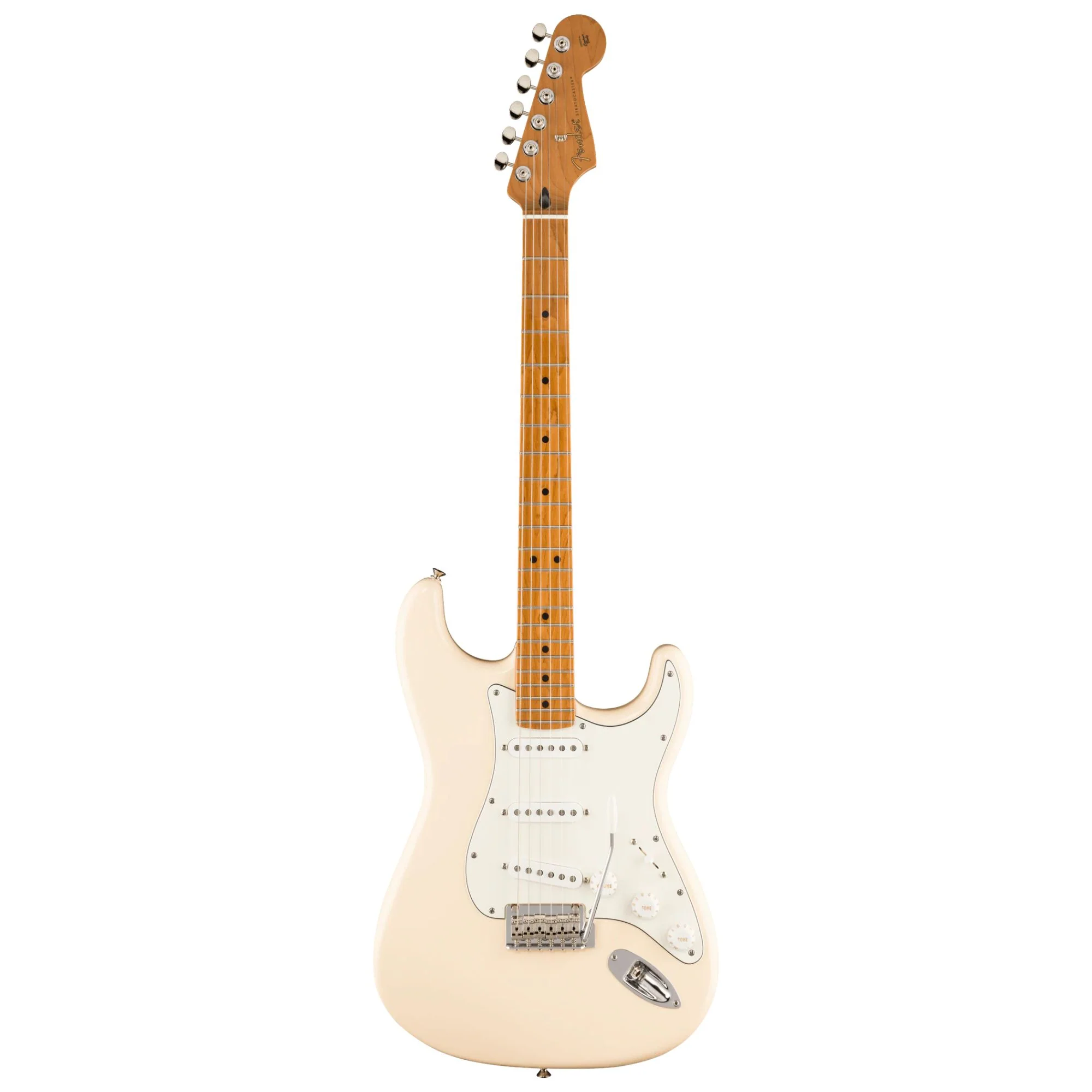 Fender Limited Edition Player II Stratocaster Electric Guitar with Roast Maple Fingerboard in Olympic White