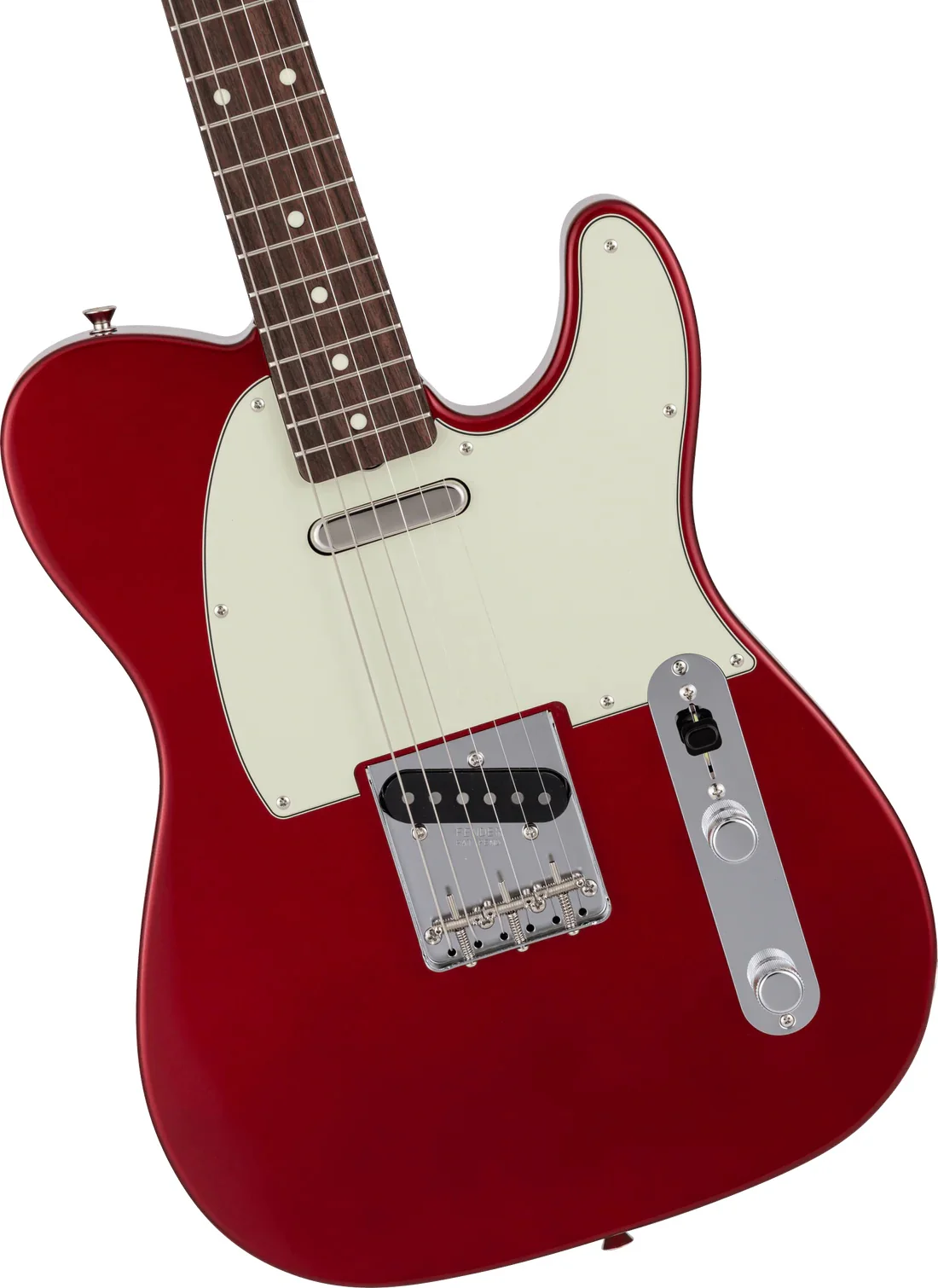 Fender Made in Japan Traditional 60s Telecaster Rosewood FB Electric Guitar- Candy Apple Red - Image 3