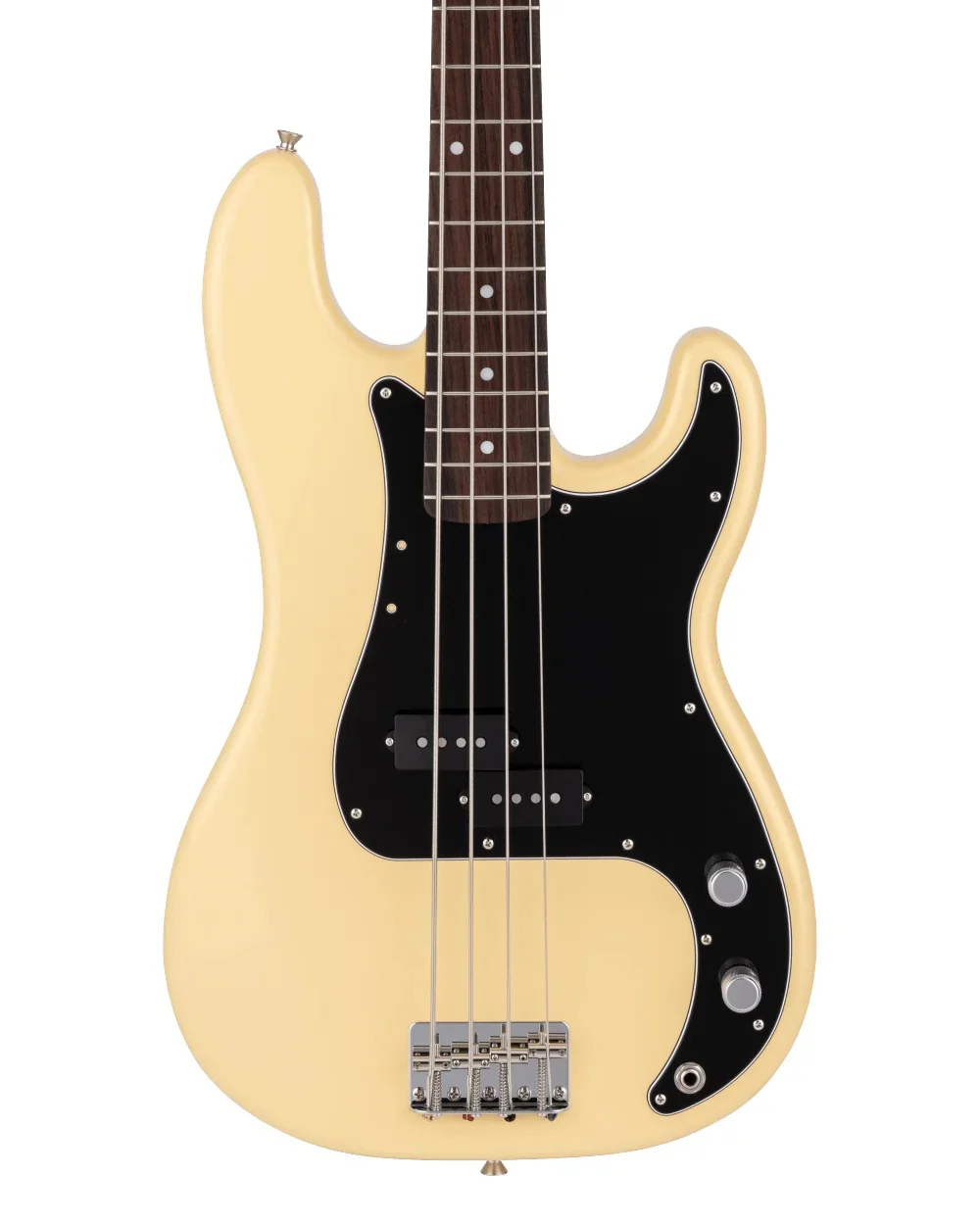 Fender Made in Japan Traditional 70s Precision Bass Rosewood FB Bass Guitar- Vintage White - Image 3