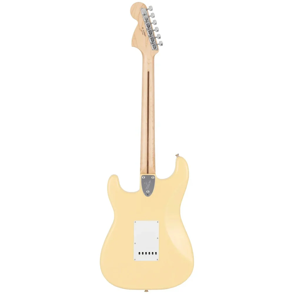 Fender Made in Japan Traditional 70s Stratocaster Maple FB Electric Guitar- Vintage White - Image 2