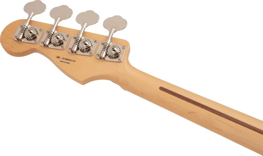 Fender MIJ Hybrid II Jazz Bass w/Maple Fretboard - Forest Blue - Image 5