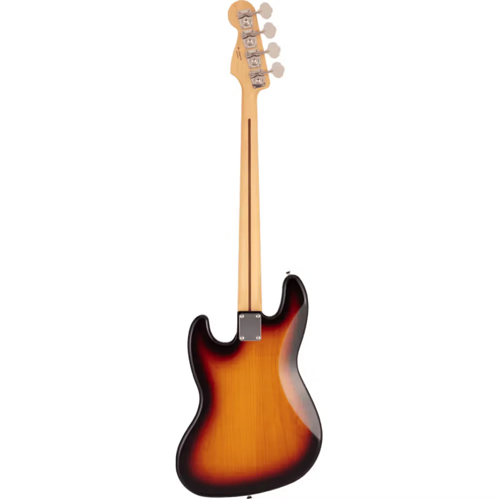 Fender MIJ Hybrid II Jazz Bass w/Rosewood Fretboard - 3 Colour Burst - Image 2