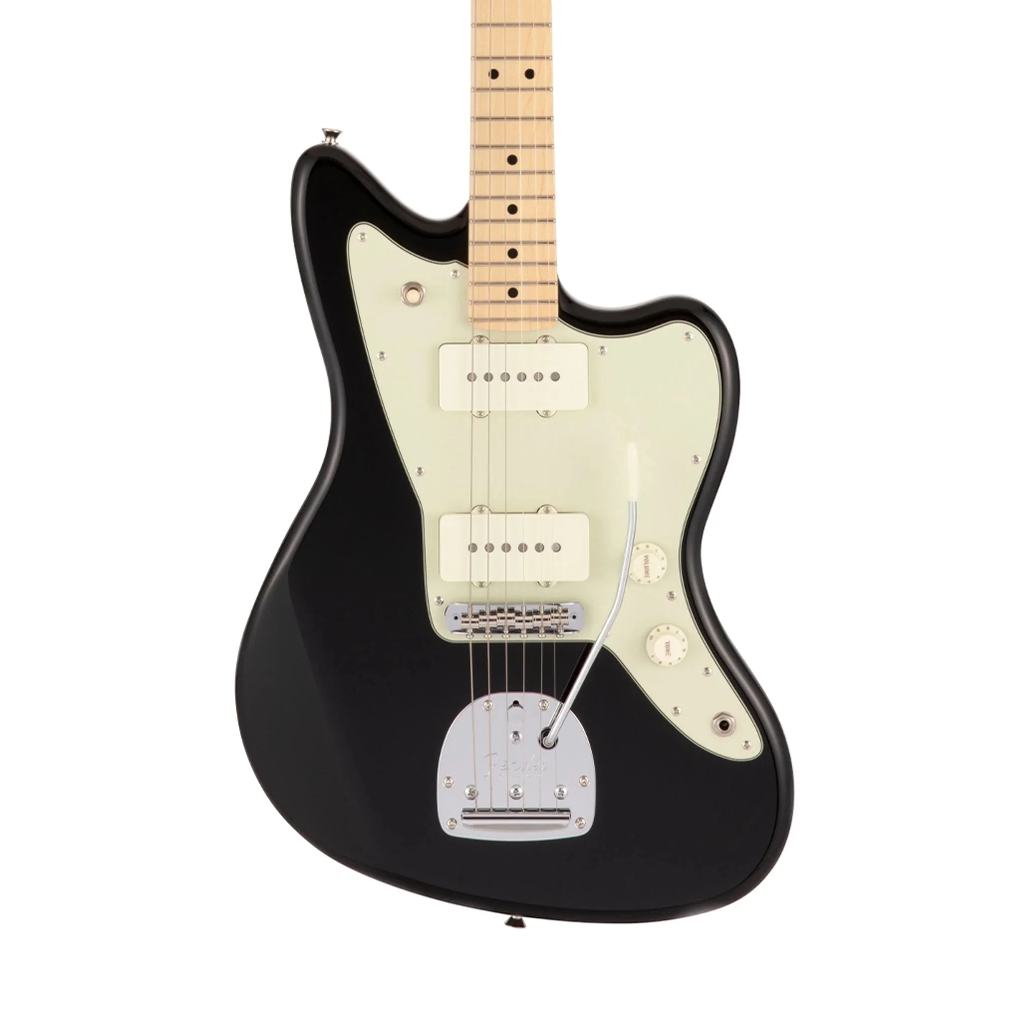 Fender MIJ Hybrid II Jazz Electric Guitar w/Maple Fretboard - Black - Image 3