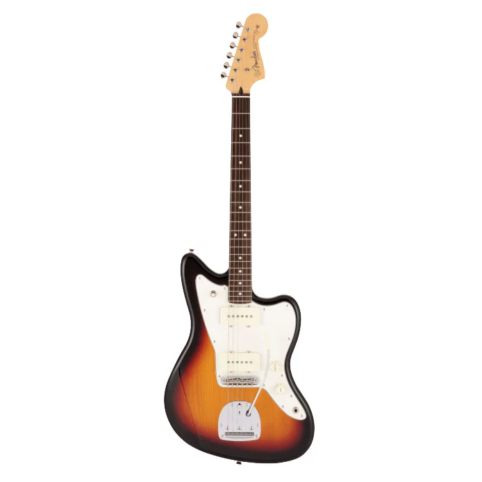 Fender MIJ Hybrid II Jazz Electric Guitar w/Rosewood Fretboard - 3 Colour Burst