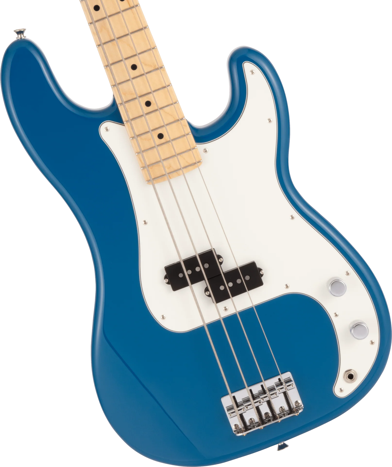 Fender MIJ Hybrid II P Bass w/Maple Fretboard - Forest Blue - Image 3