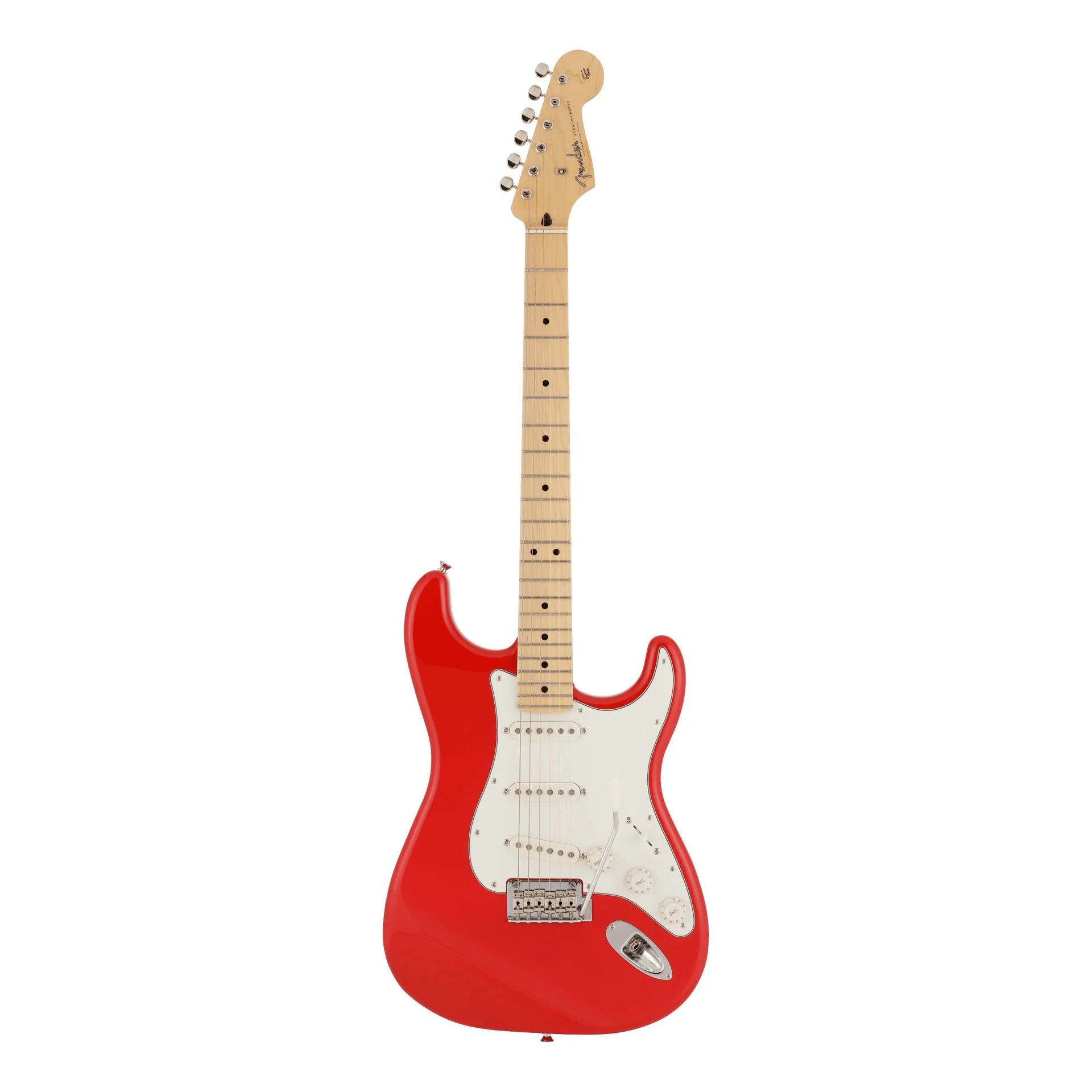 Fender MIJ Hybrid II Stratocaster Electric Guitar w/Maple Fretboard - Modena Red