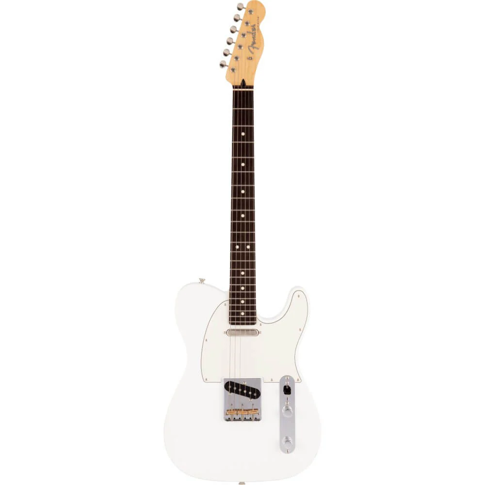 Fender MIJ Hybrid II Telecaster Electric Guitar w/Rosewood Fretboard - Arctic White
