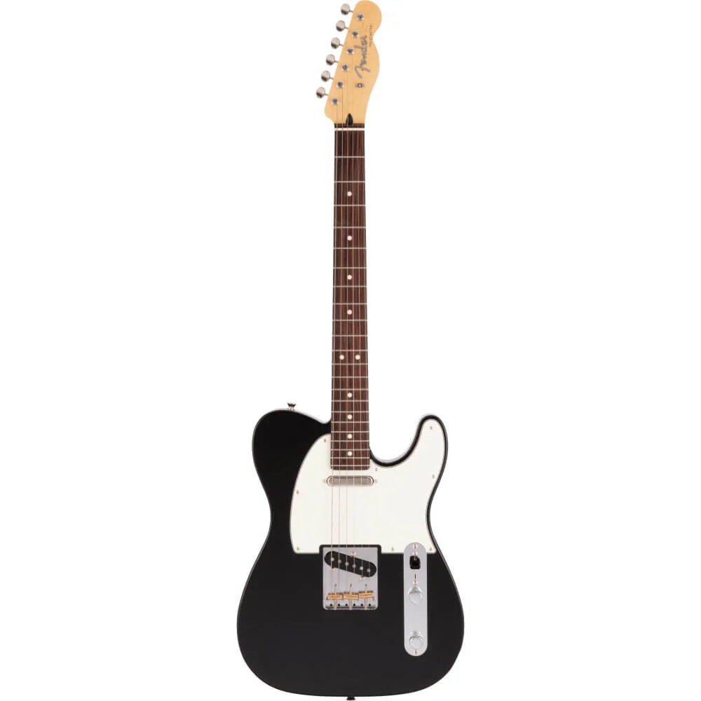 Fender MIJ Hybrid II Telecaster Electric Guitar w/Rosewood Fretboard - Black
