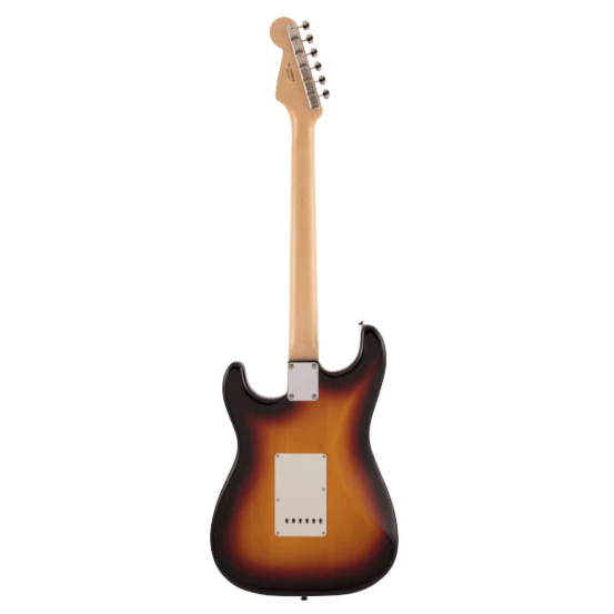 Fender MIJ Traditional 60s Stratocaster Guitar w/Rosewood Fretboard - 3 Colour Burst - Image 2