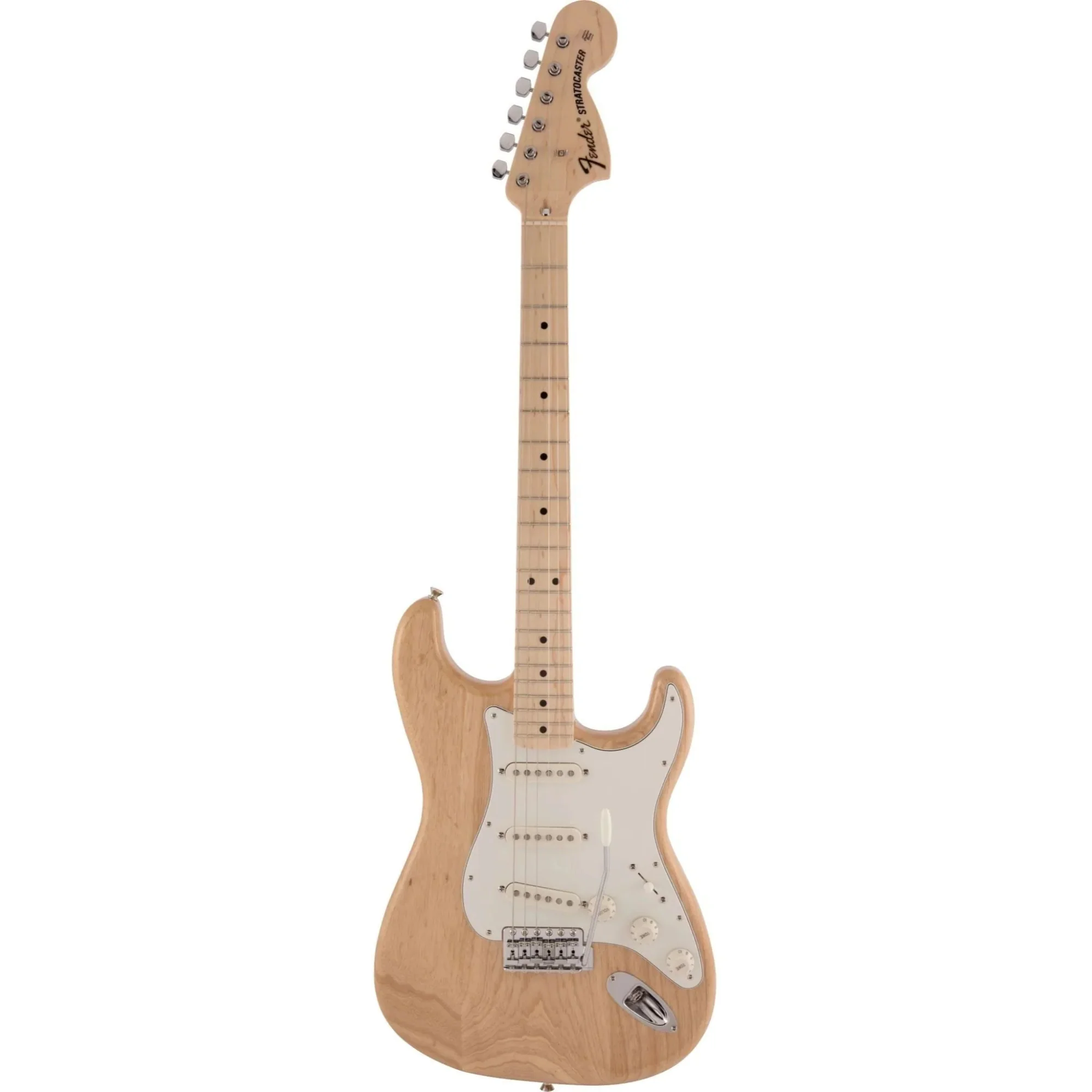 Fender MIJ Traditional 70s Stratocaster Electric Guitar w/Maple Fretboard - Natural