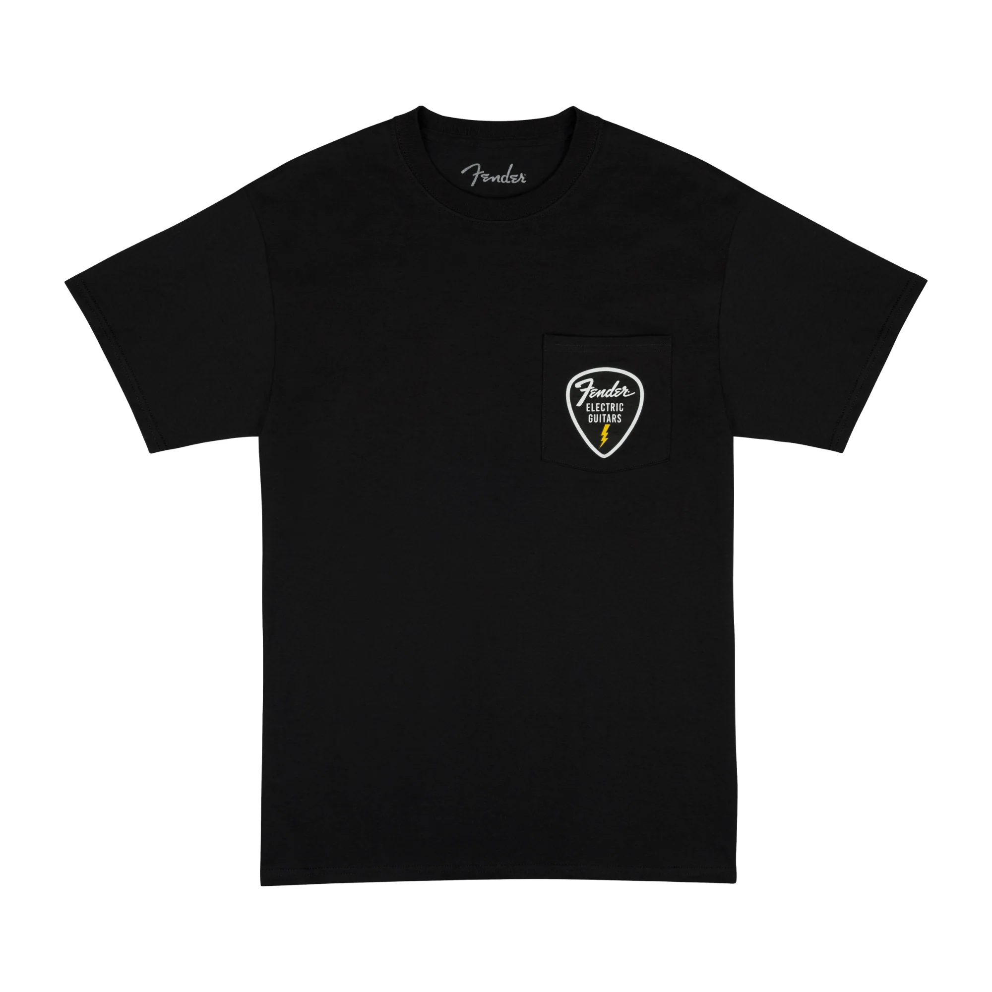 Fender Pick Patch Pocket T-Shirt - Black (M) - Image 2