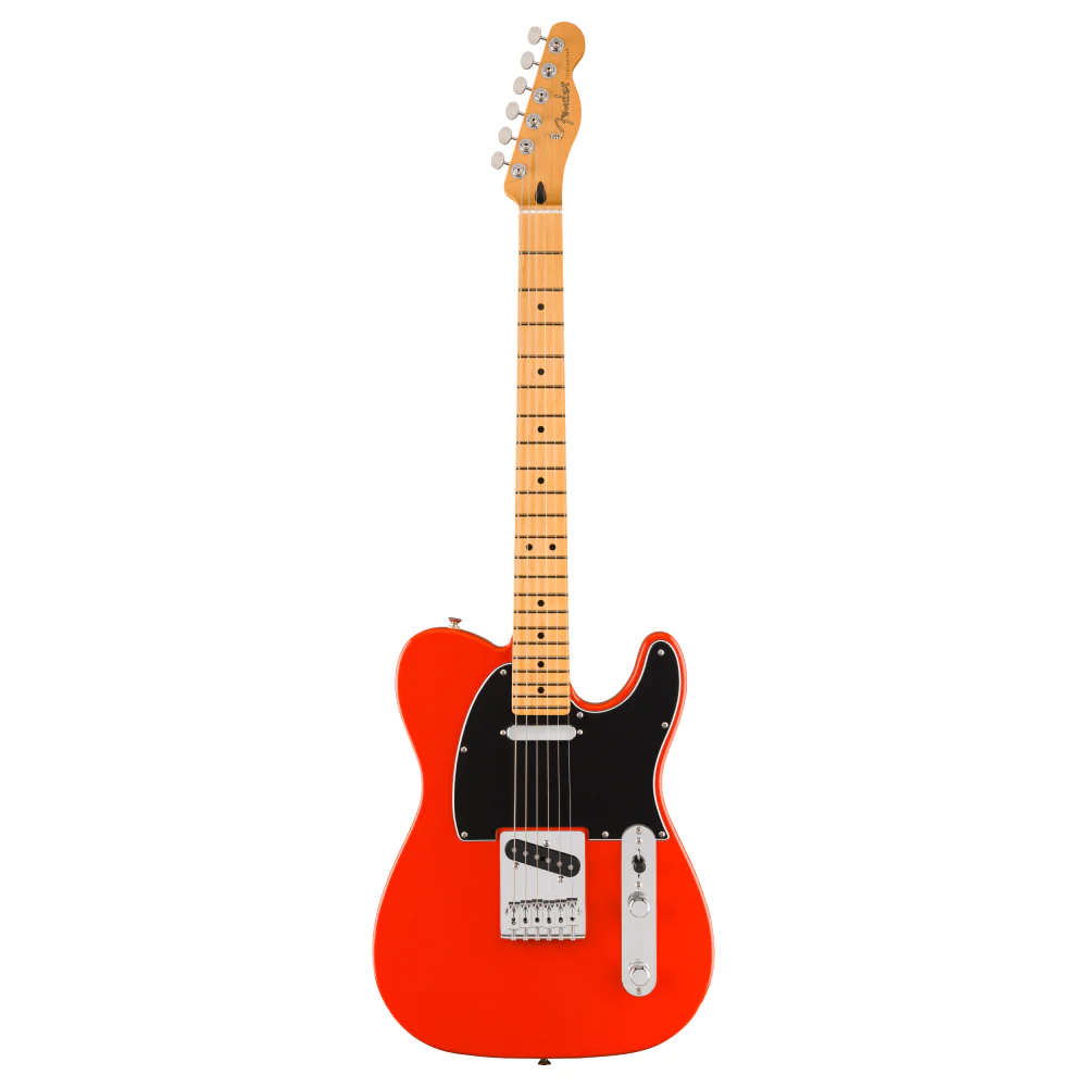 Fender Player II Telecaster Electric Guitar with Maple Fretboard - Coral Red - Image 5