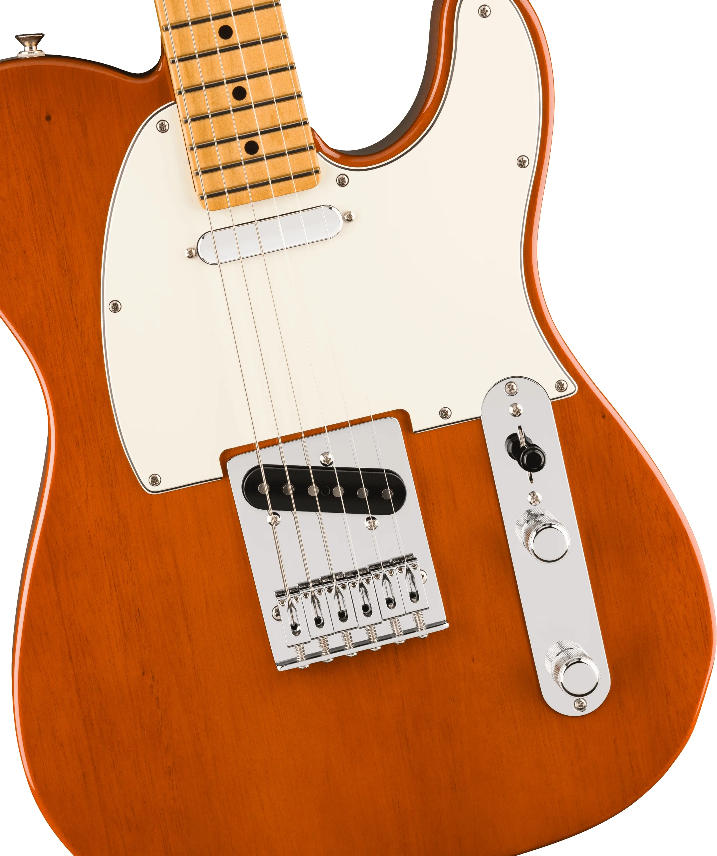 Fender Player II Telecaster Electric Guitar w Maple Fretboard - Mocha - Image 3
