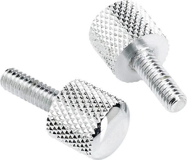 Fender Pure Vint Piggyback Thumb Screws (2) Chrome