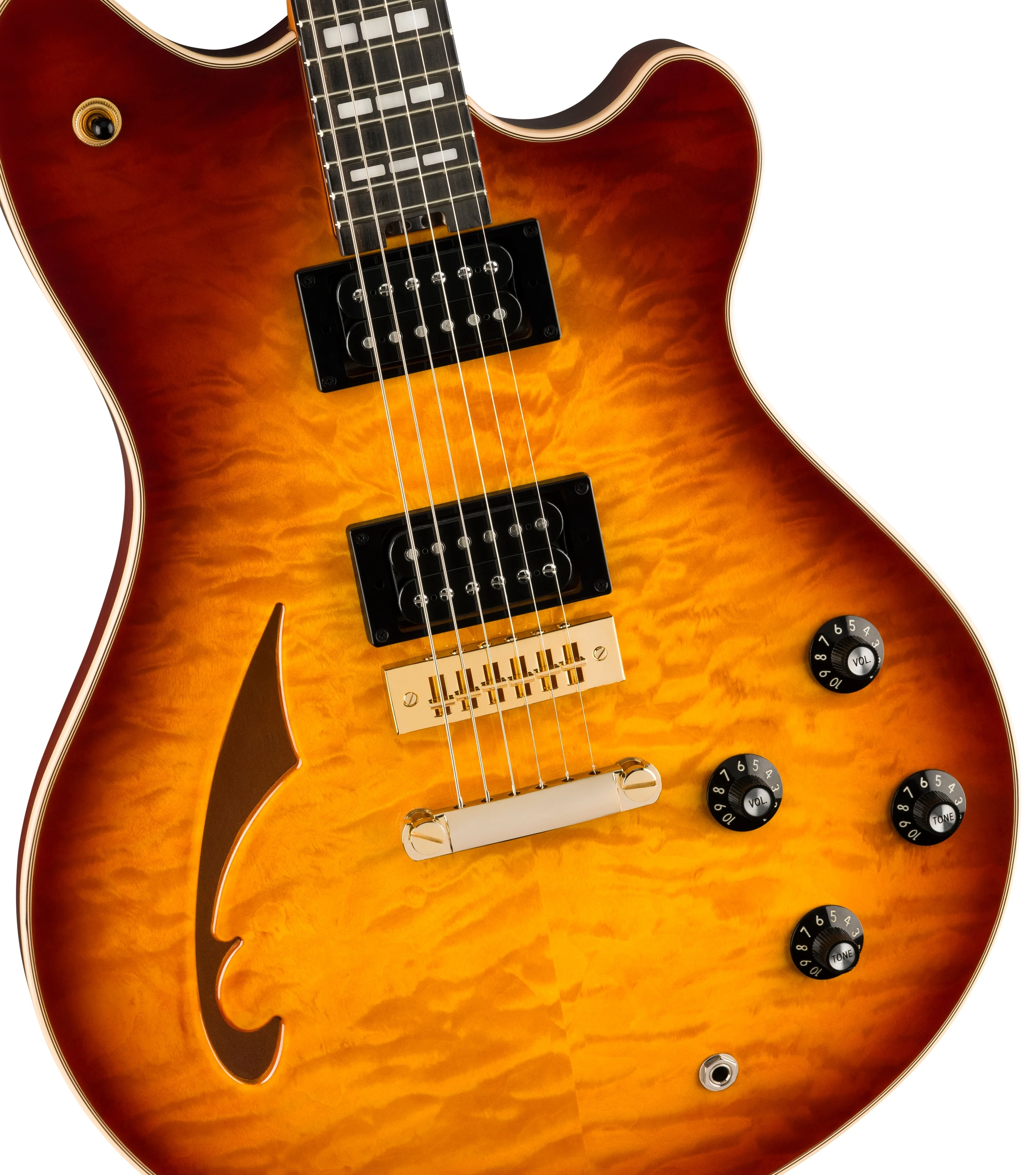 Fender SA-126 Special QM Tobacco Sunburst - Image 3