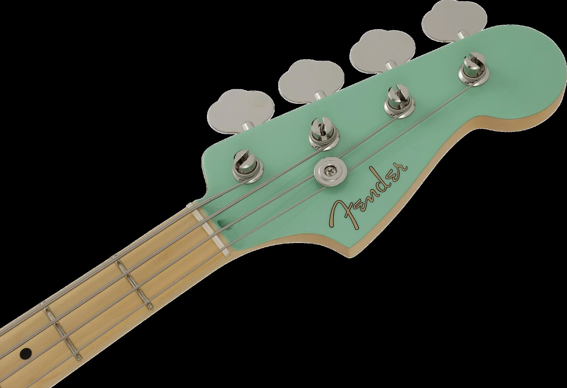 Fender Silent Siren Jazz Bass w/Maple Fretboard - Surf Green - Image 7