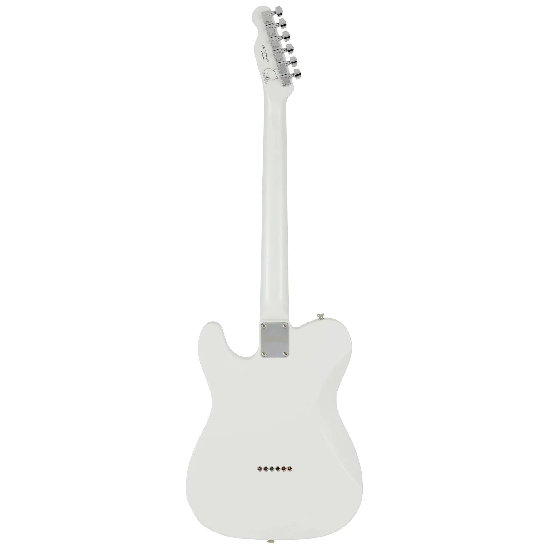 Fender Silent Siren Telecaster Electric Guitar w/Maple Fretboard - Arctic White - Image 2