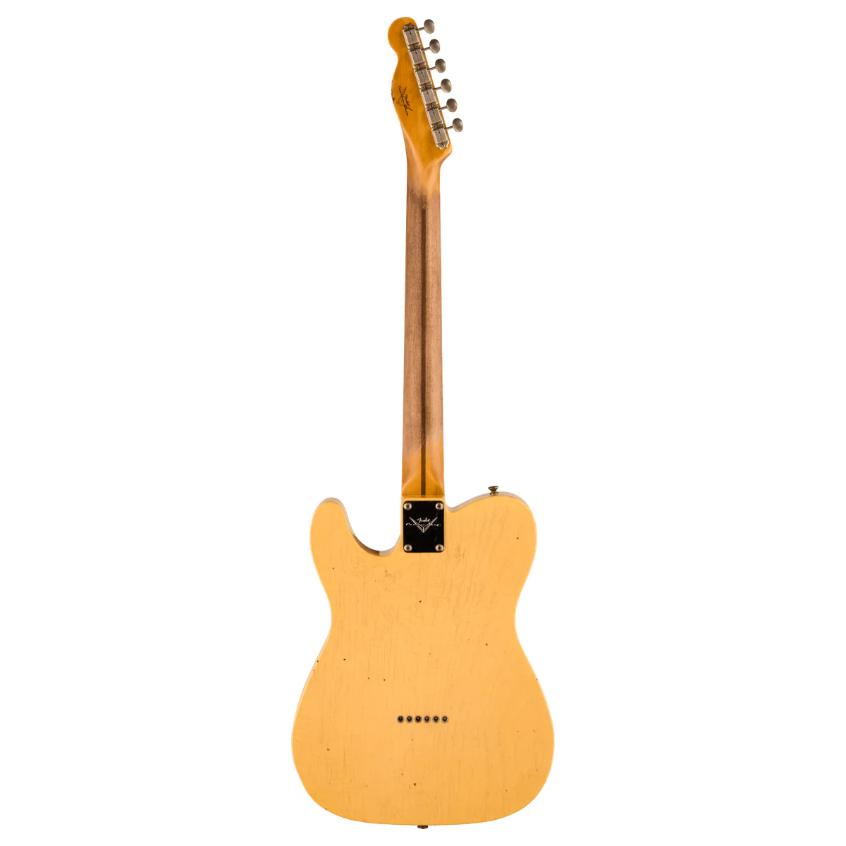 Fender Time Machine 54 Tele Journeyman Relic Faded Aged Nocaster Blonde - Image 2