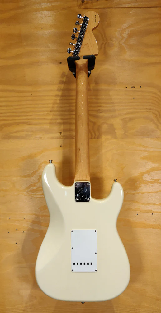 Fender USA Artist Series Jimi Hendrix Tribute Stratocaster Electric Guitar in Olympic White - Preloved - Image 2