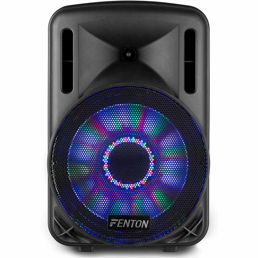 Fenton FT12LED 12 inch 700-watt Powered Speaker with LEDs - Image 3