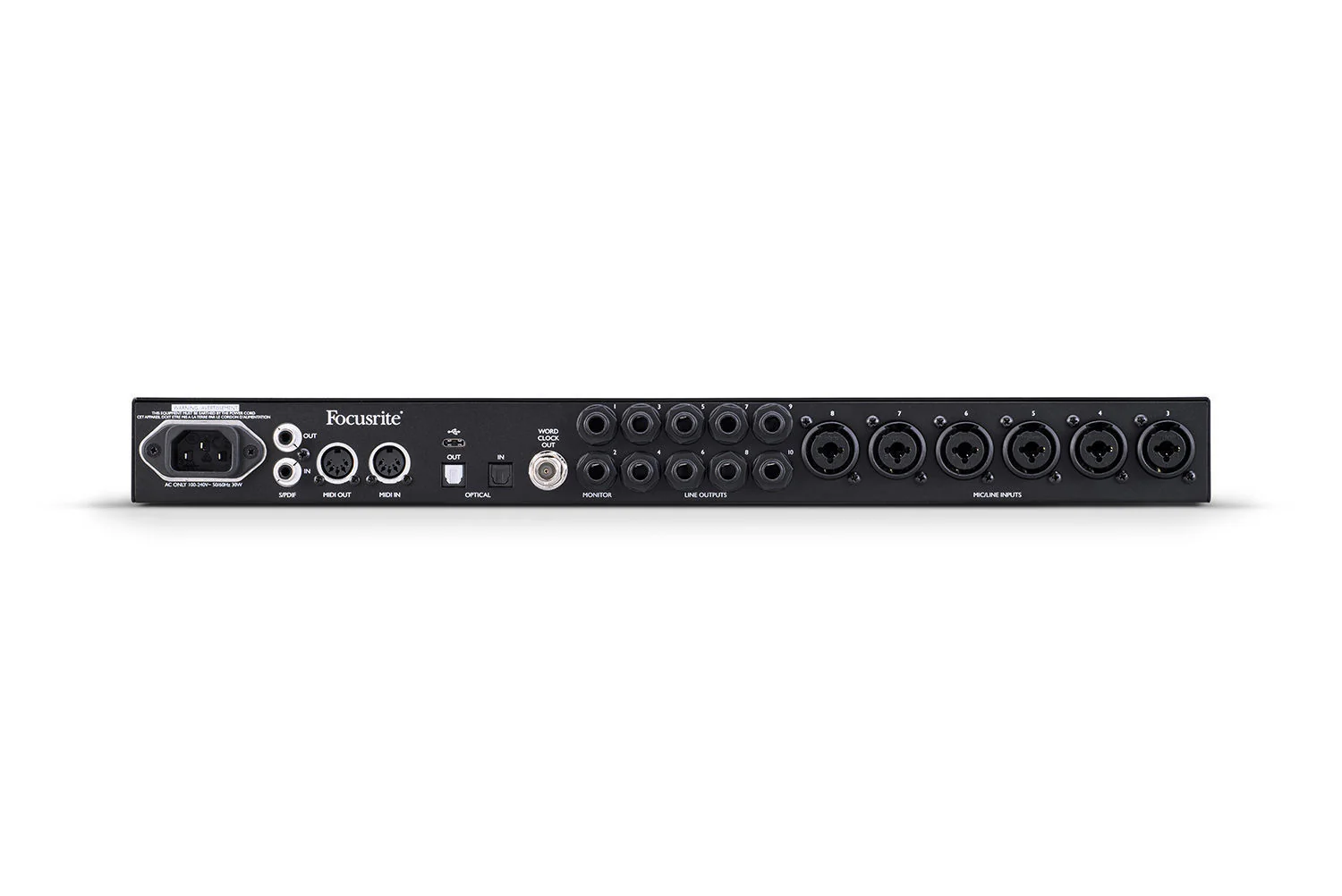 Focusrite Clarett+ 8Pre Audio Interface - Image 10