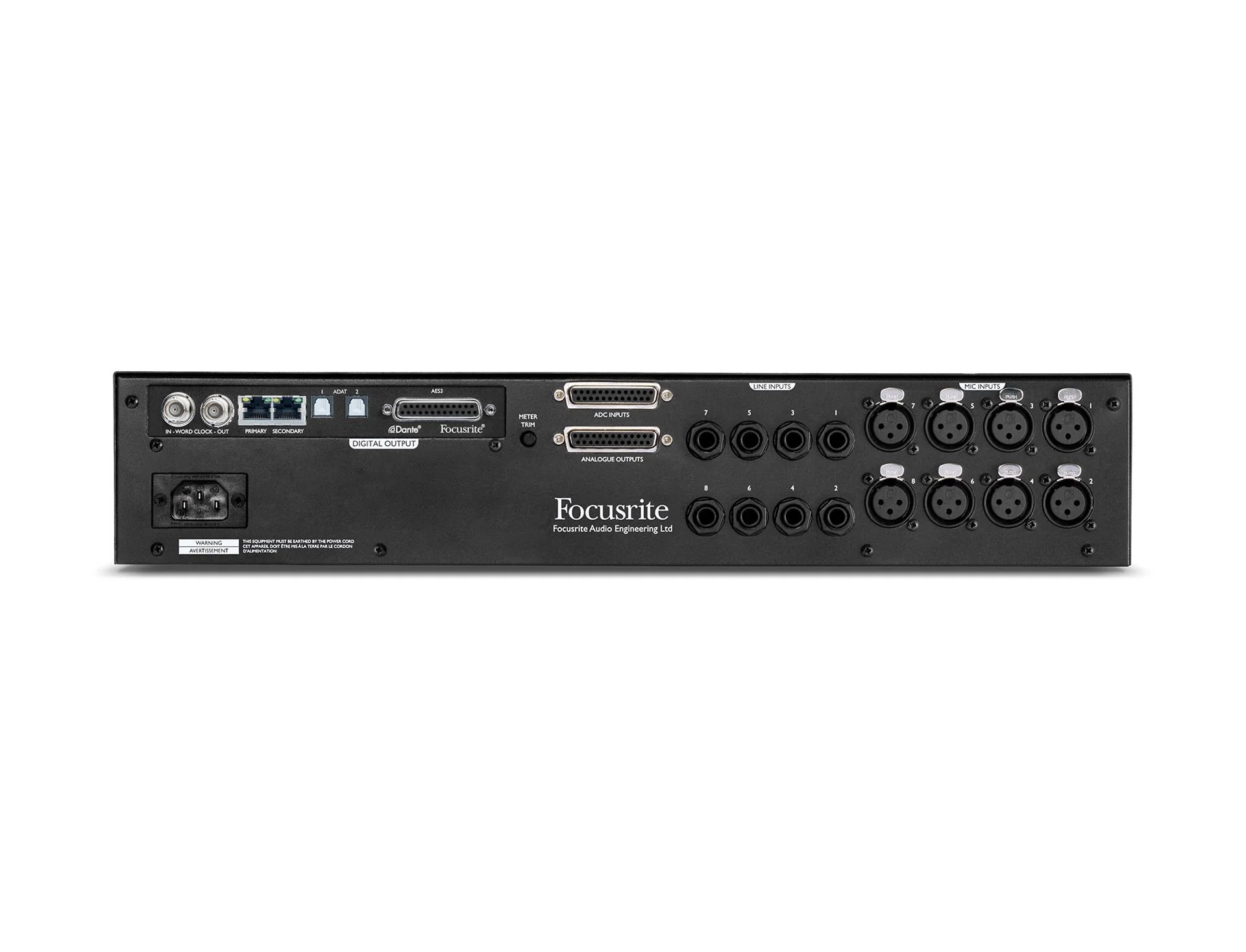 Focusrite ISA ADN8 Dante A-D Card for ISA 428 MkII and ISA 828 MkII Preamps - Image 4