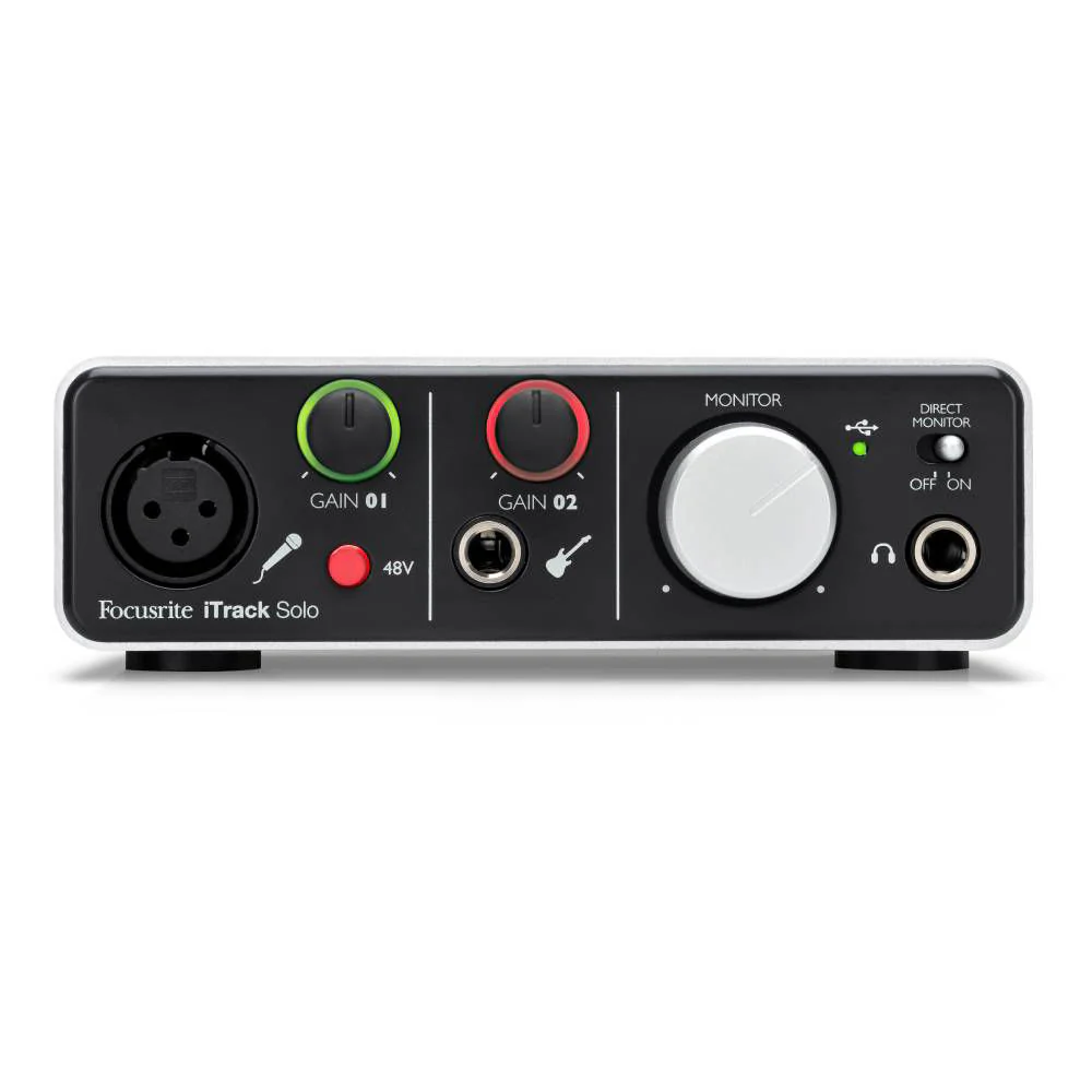 Focusrite iTrack Solo Lightning/USB Audio Interface - Image 8