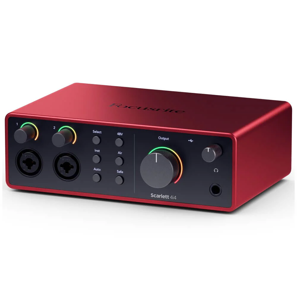 Focusrite Scarlett 4i4 4th Gen USB Audio Interface with Air Mode - Image 4