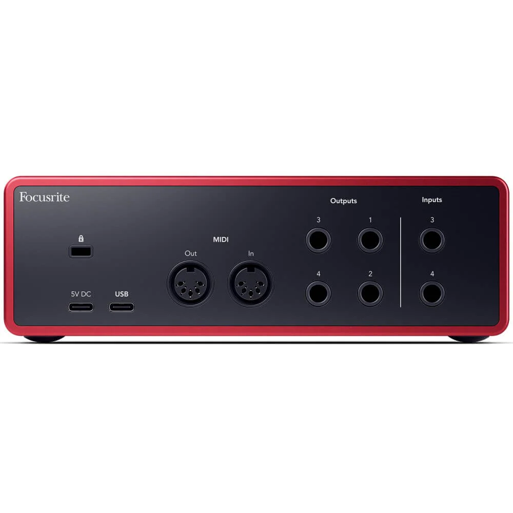 Focusrite Scarlett 4i4 4th Gen USB Audio Interface with Air Mode - Image 5
