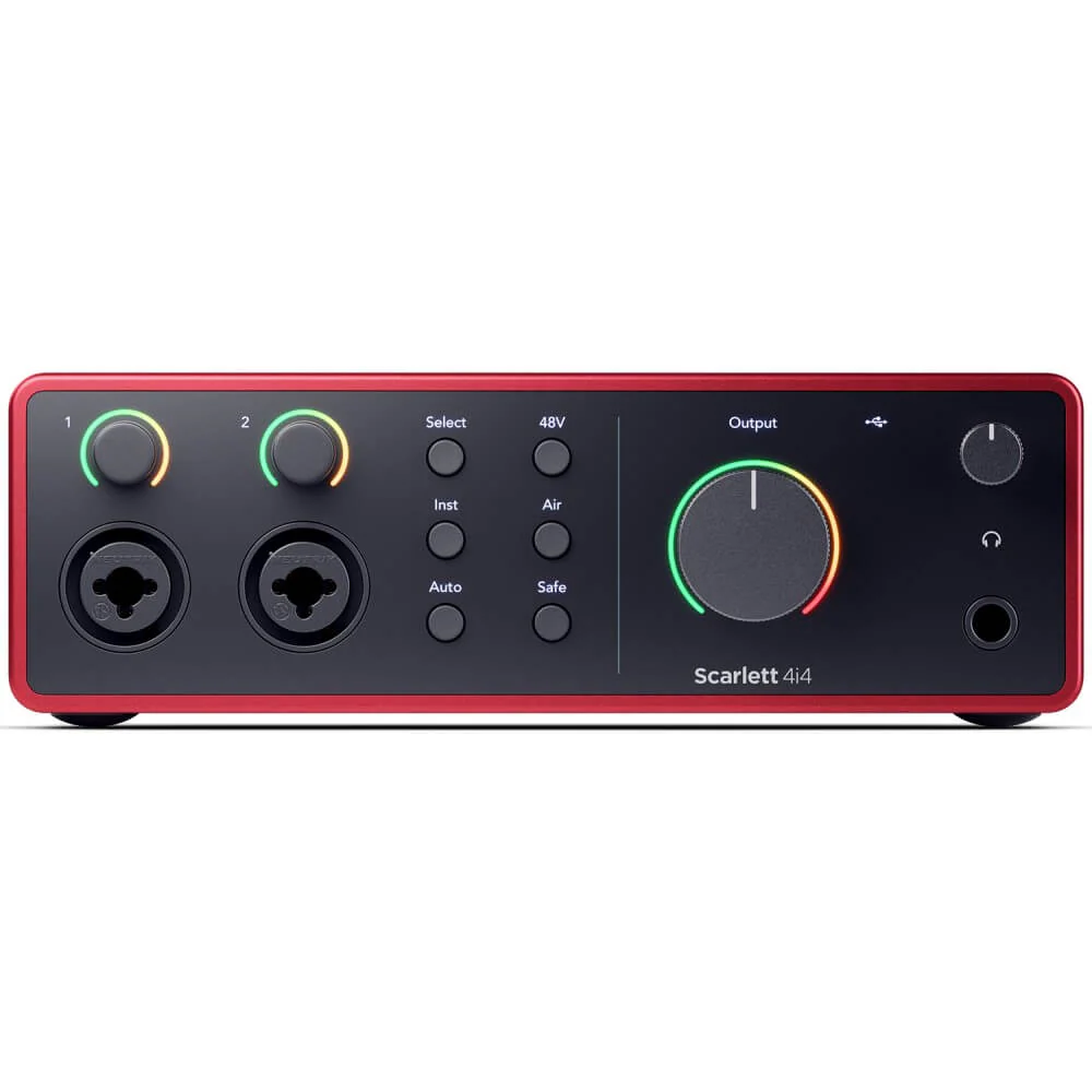 Focusrite Scarlett 4i4 4th Gen USB Audio Interface with Air Mode - Image 6