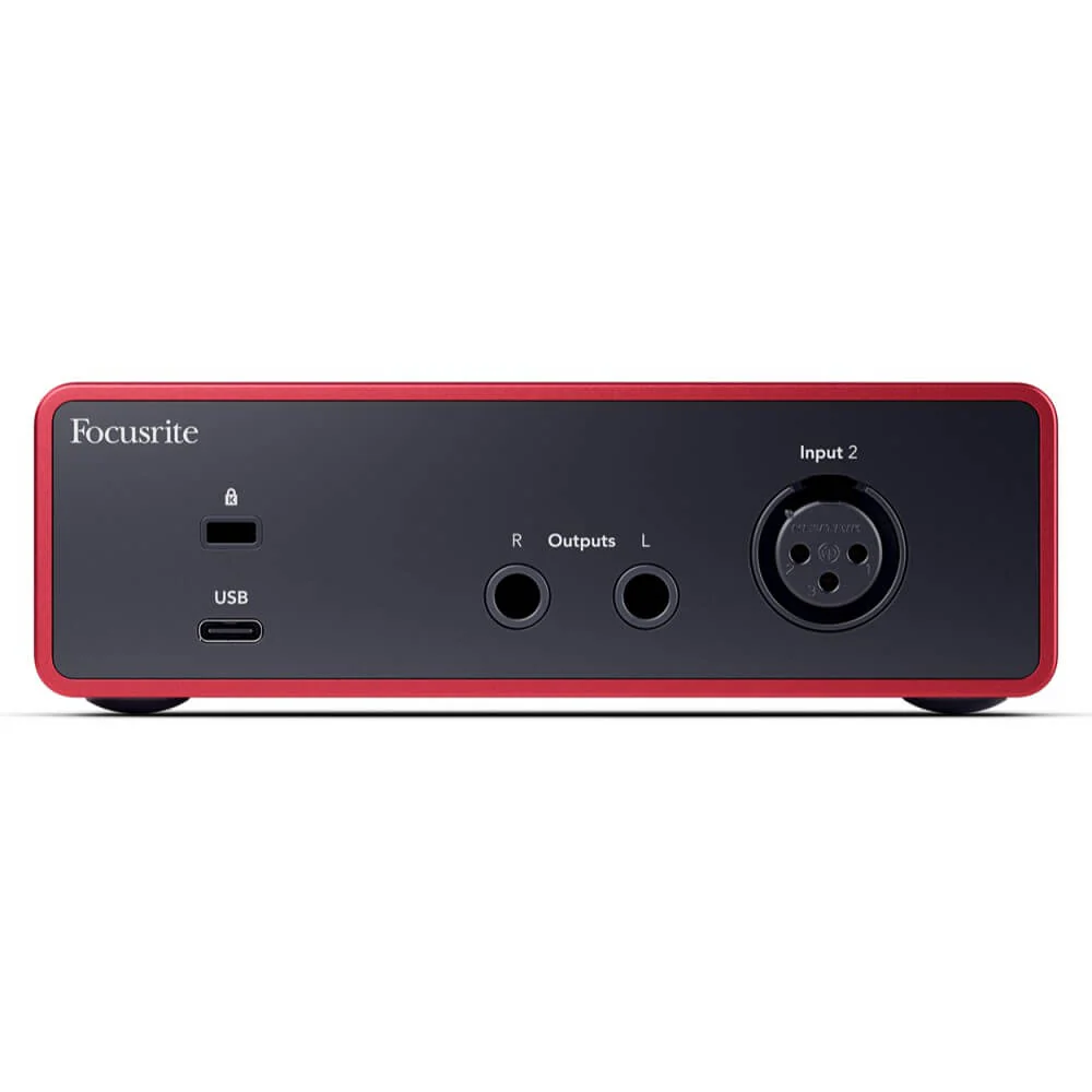 Focusrite Scarlett Solo Studio 4th Gen USB Audio Interface Bundle with Microphone and Headphones - Image 5