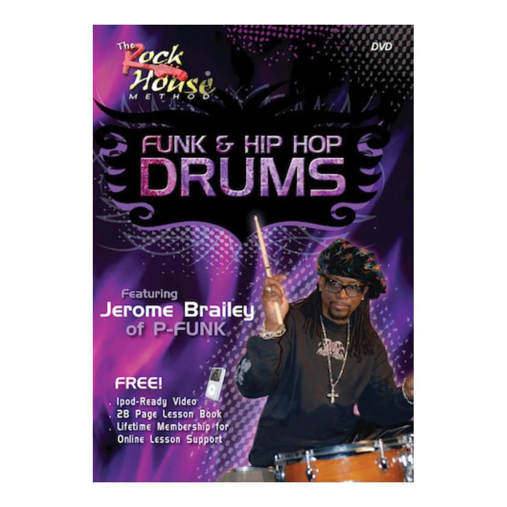 Funk and Hip Hop Drums - Jerome Brailey DVD