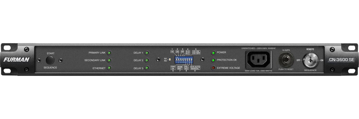 Furman CN-3600SE Power Sequencer and Conditioner with Remote SMP - Image 7
