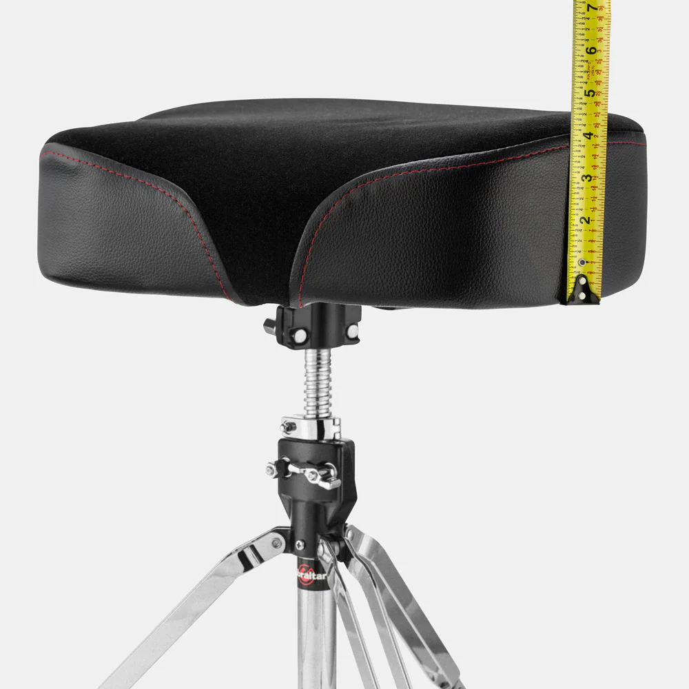 Gibraltar GI9608OS 9600 Series Drum Throne with Oversized Motostyle Seat - Image 5