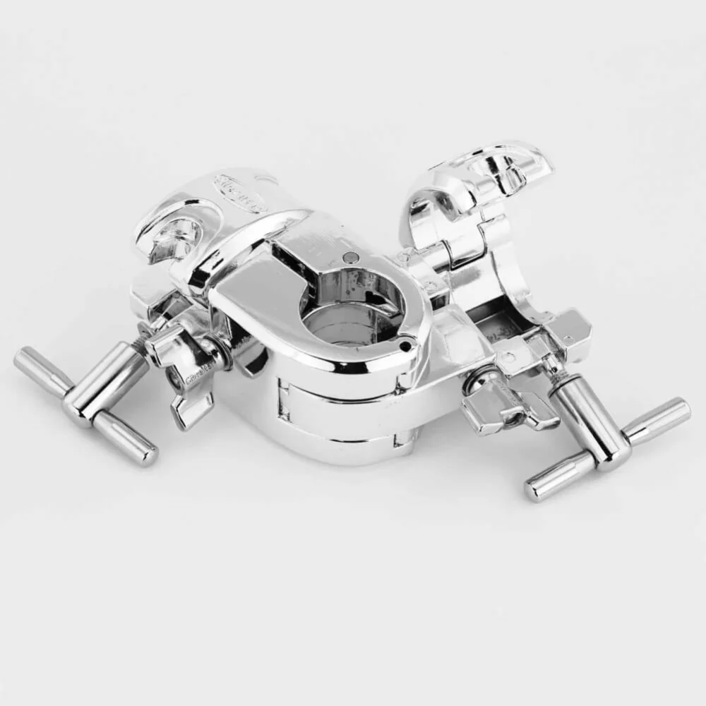 Gibraltar SC-GCSRA 1.5 Adjustable 3-Way In-Line Drum Rack Clamp - Chrome - Image 2