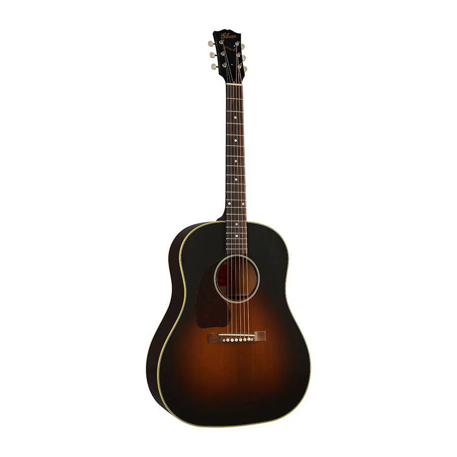Gibson 1942 Banner J45 Left-Handed Acoustic Guitar -  Vintage Sunburst - Image 2