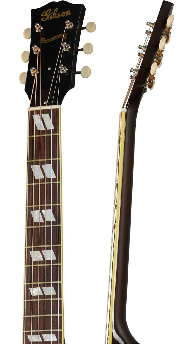 Gibson 1942 Banner Southern Jumbo Acoustic Guitar - Vintage Sunburst - Image 4