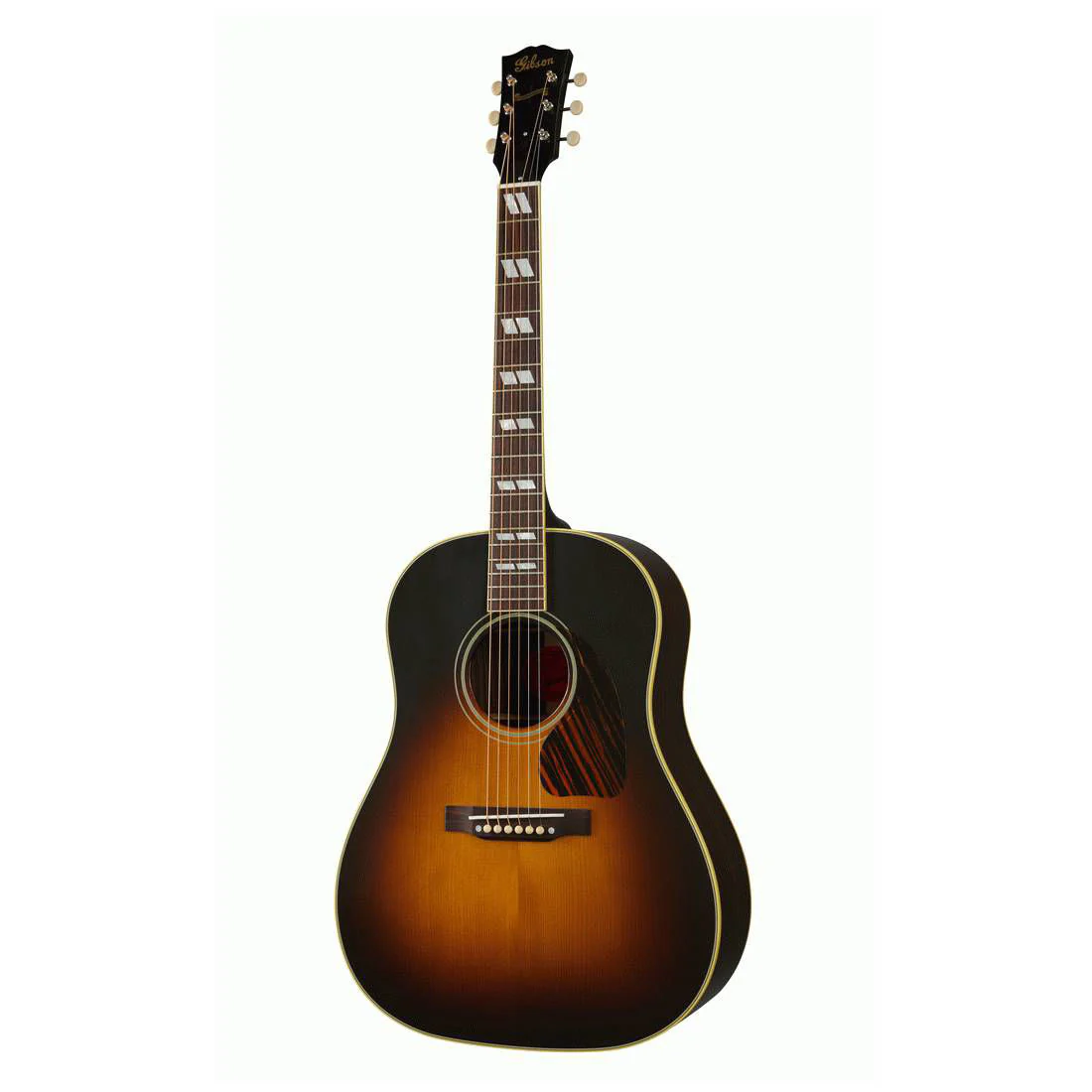 Gibson 1942 Banner Southern Jumbo Acoustic Guitar - Vintage Sunburst - Image 7