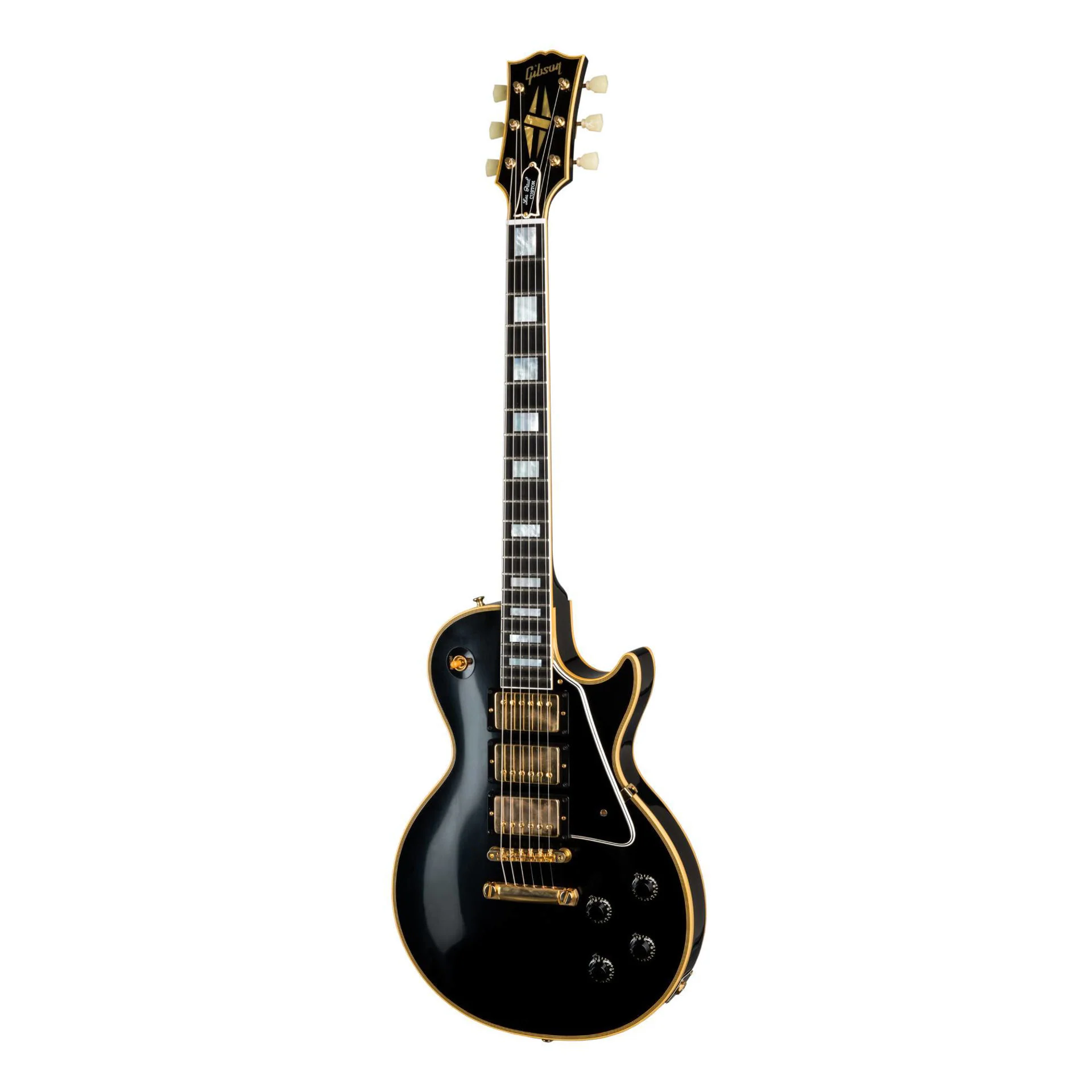 Gibson 1957 Les Paul Custom Reissue Electric Guitar - 3 Pick-Up - VOS - Image 7