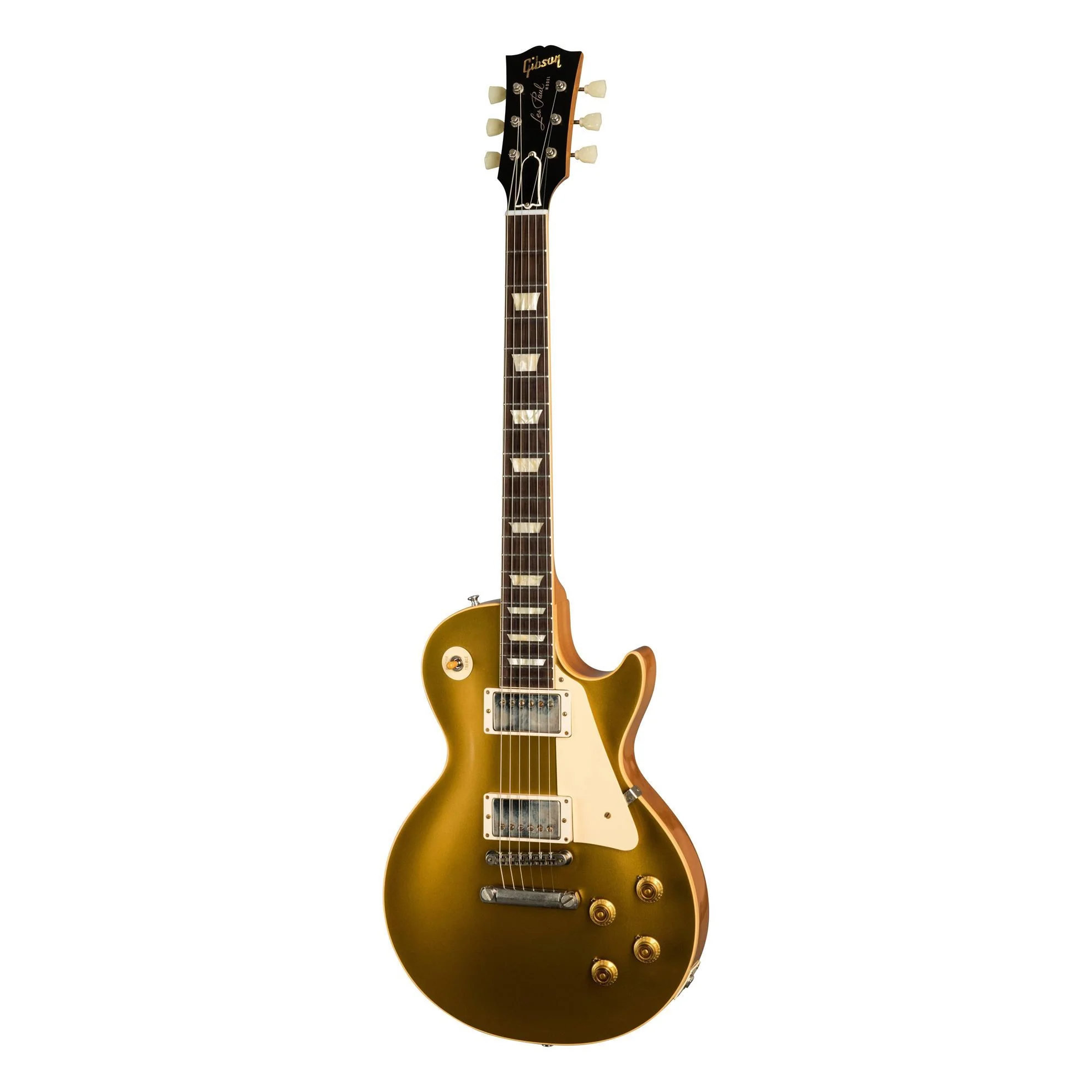 Gibson 1957 Les Paul Goldtop Reissue Electric Guitar in Double Gold - Image 5