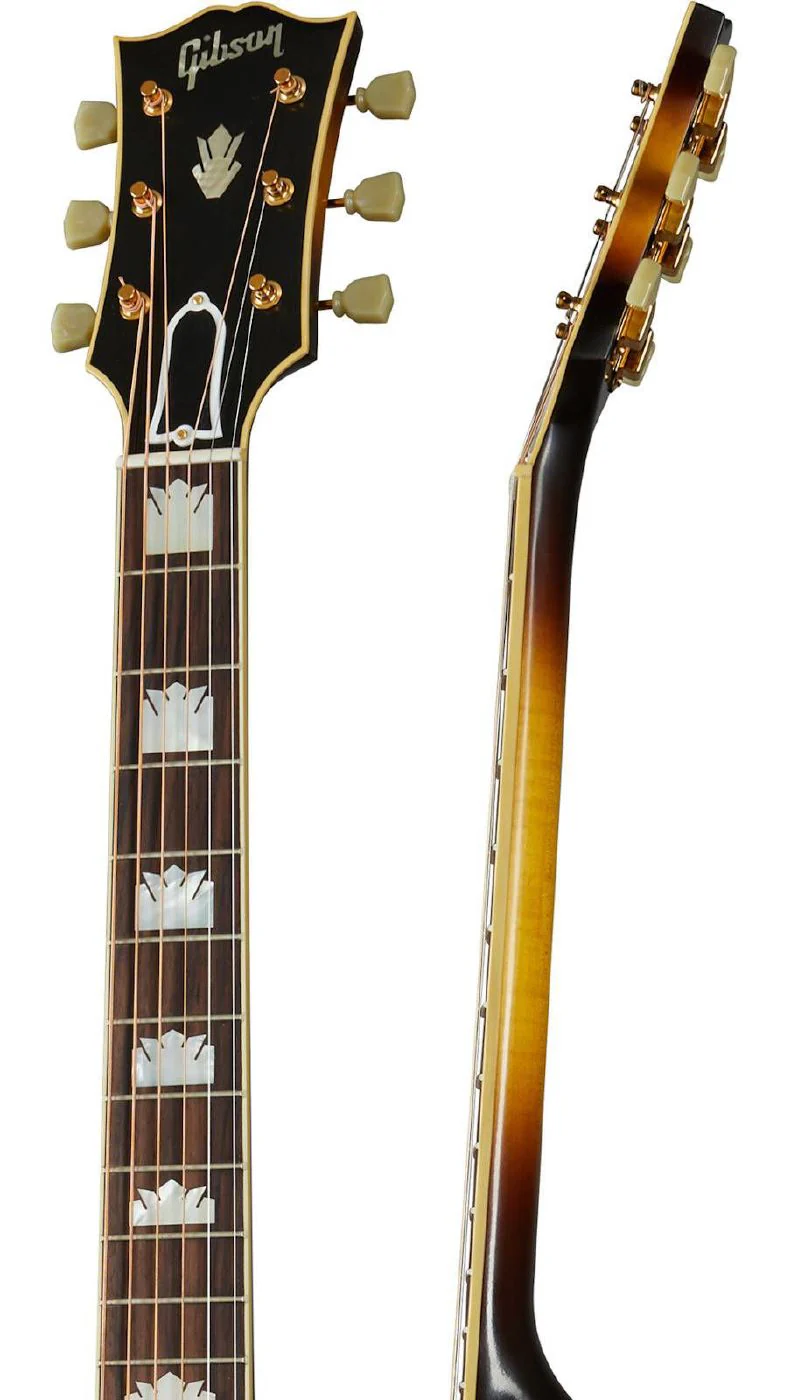 Gibson 1957 SJ200 Acoustic Guitar - Vintage Sunburst - Image 4
