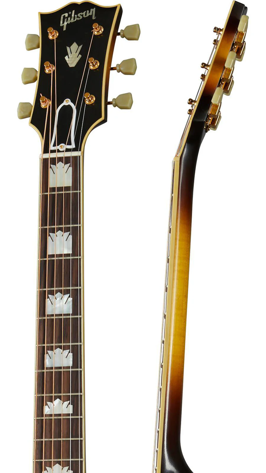 Gibson 1957 SJ200 Acoustic Guitar - Vintage Sunburst - Image 6