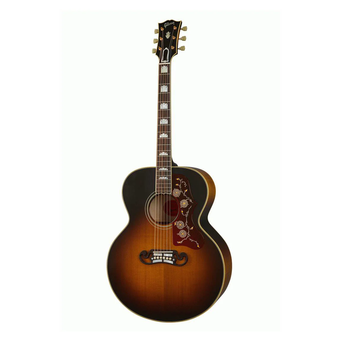 Gibson 1957 SJ200 Acoustic Guitar - Vintage Sunburst - Image 7