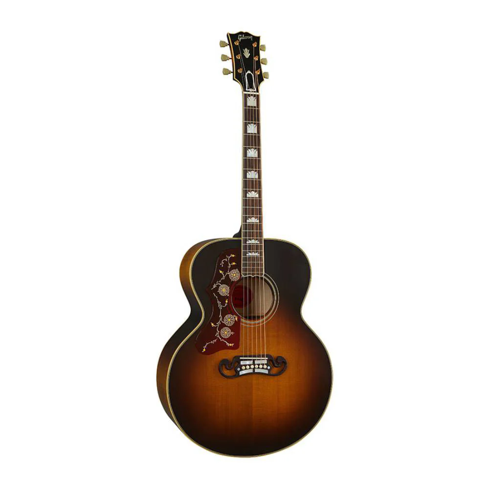 Gibson 1957 SJ200 Left-Handed Acoustic Guitar - Vintage Sunburst - Image 2