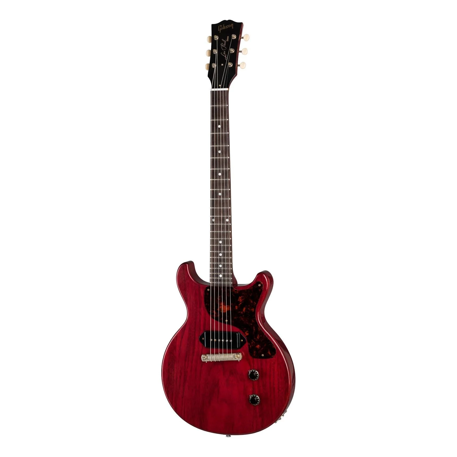 Gibson 1958 Les Paul Junior Double Cut Reissue Electric Guitar in VOS Cherry - Image 5