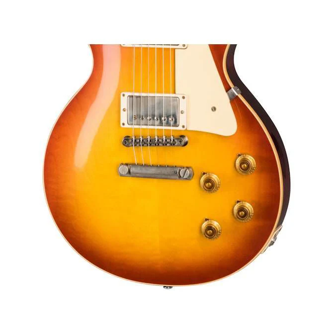 Gibson 1958 Les Paul Standard Reissue VOS Electric Guitar - Washed Cherry Sunburst - Image 2