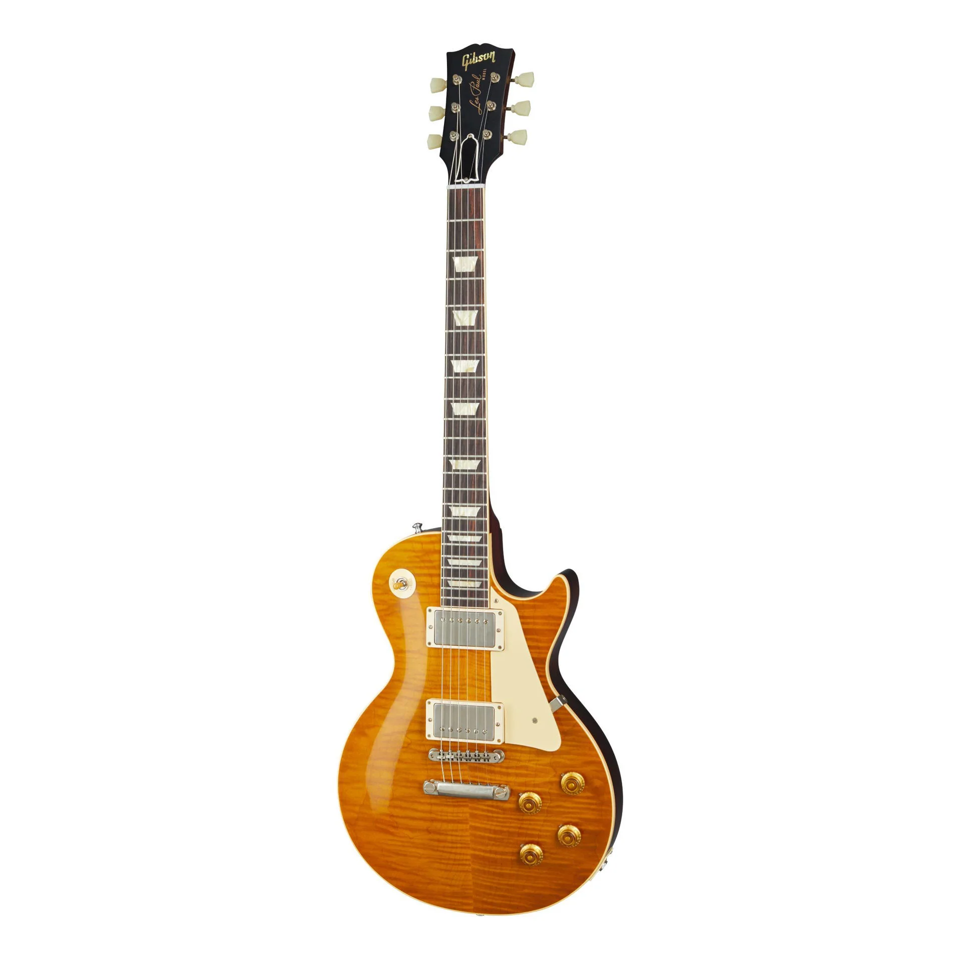 Gibson 1959 Les Paul Standard Reissue Electric Guitar in VOS Dirty Lemon - Image 6