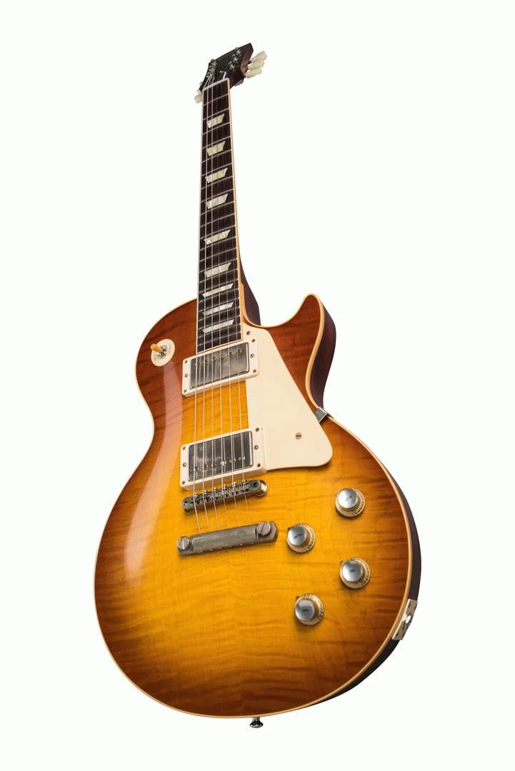 Gibson 1960 Les Paul Standard Reissue Electric Guitar - Ice Tea Burst - Image 4